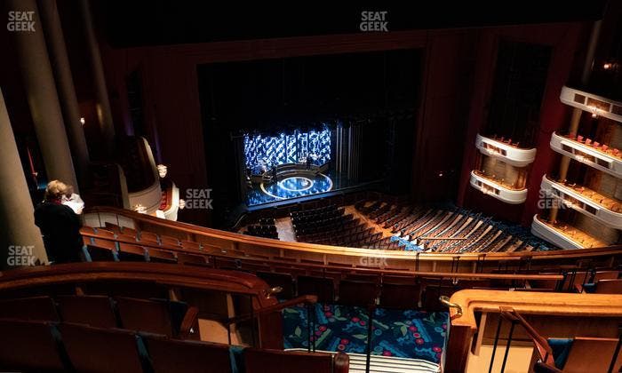 Au-Rene Theater at the Broward Center - Section Balcony Left Seat View