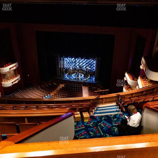 Au-Rene Theater at the Broward Center - Section Balcony Right Center Seat View