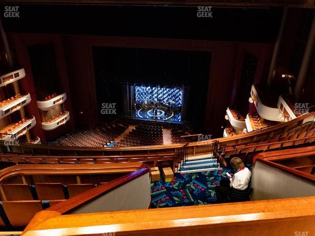 Au-Rene Theater at the Broward Center - Section Balcony Right Center Seat View