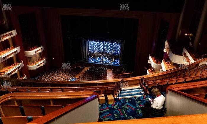 Au-Rene Theater at the Broward Center - Section Balcony Right Center Seat View