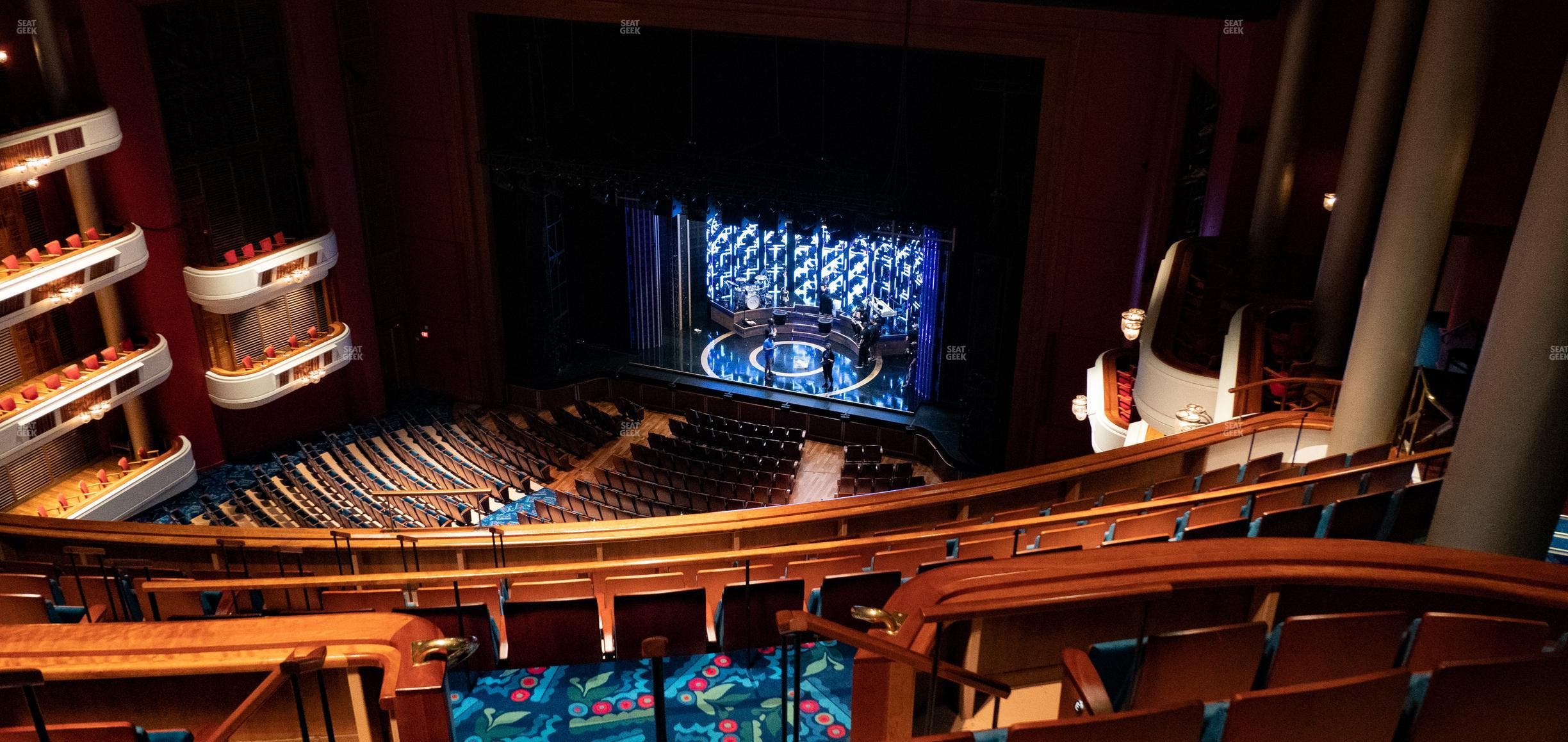 Au-Rene Theater at the Broward Center - Section Balcony Right Seat View