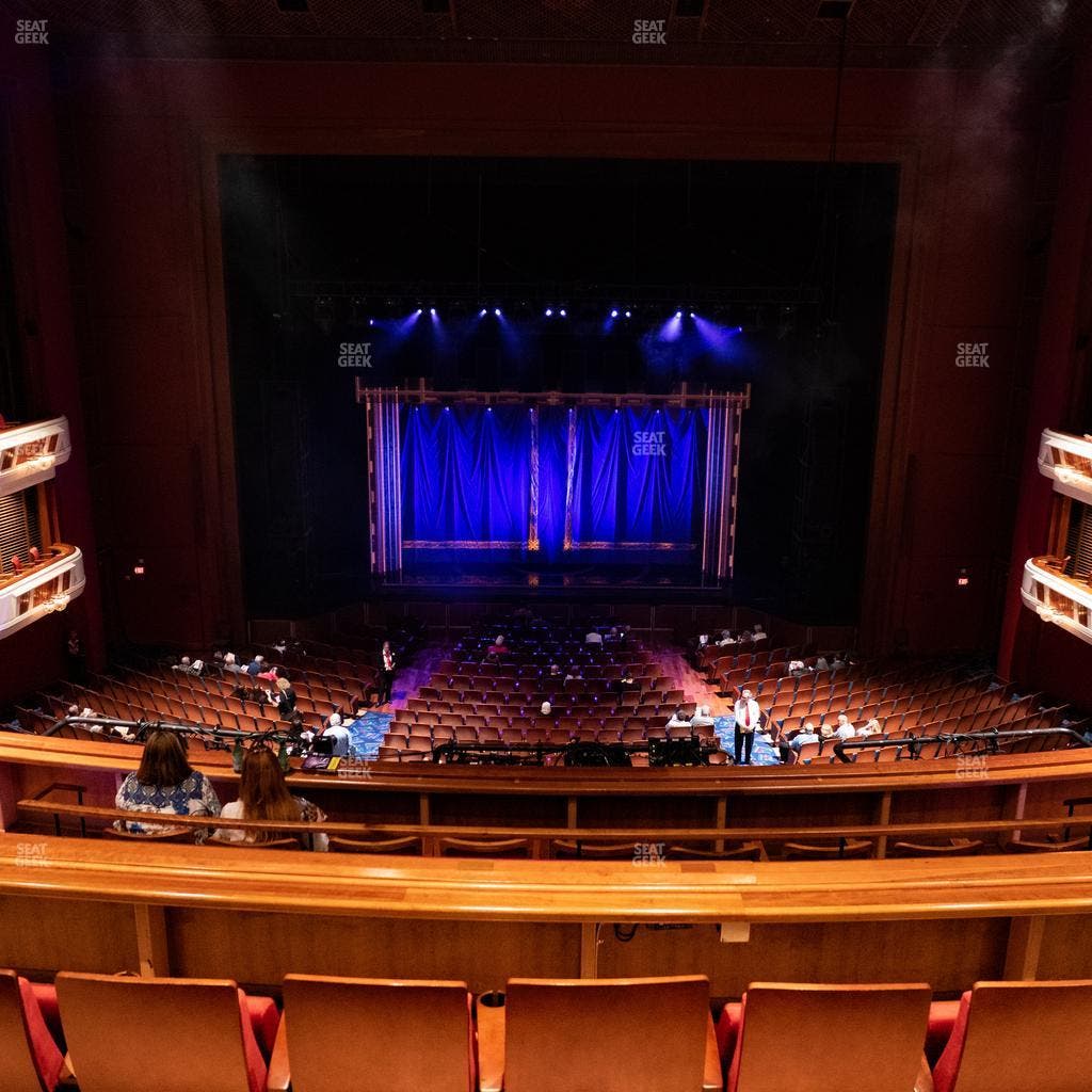 Au-Rene Theater at the Broward Center - Section Mezzanine Center Club Level Seat View