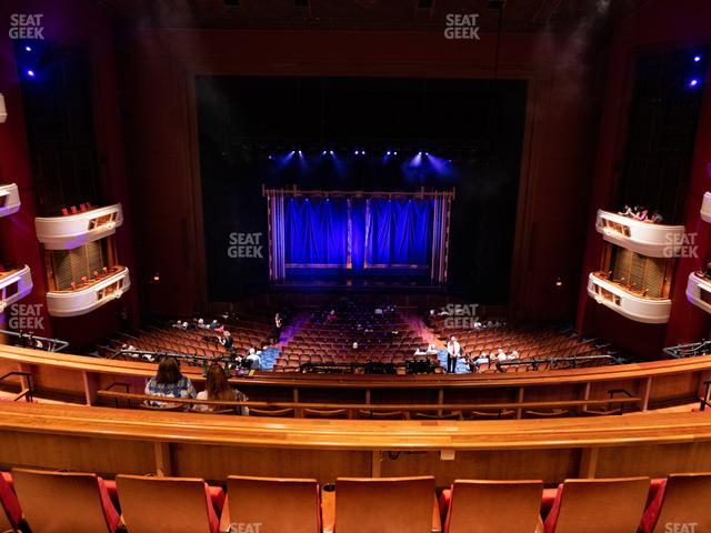 Au-Rene Theater at the Broward Center - Section Mezzanine Center Club Level Seat View