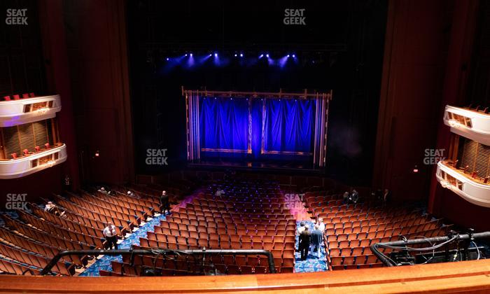 Au-Rene Theater at the Broward Center - Section Mezzanine Center Seat View