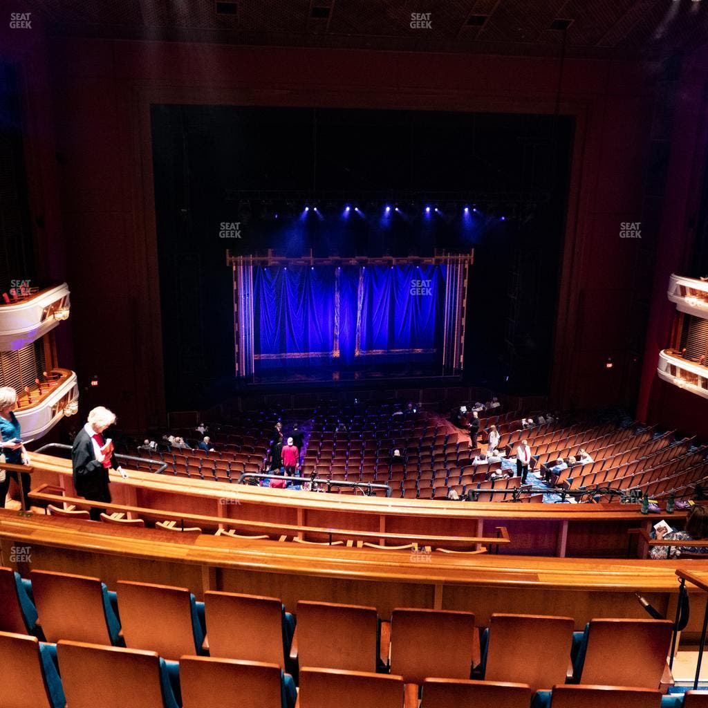 Au-Rene Theater at the Broward Center - Section Mezzanine Left Center Seat View