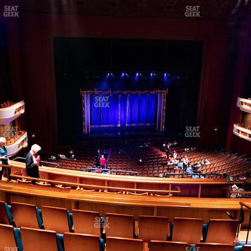 Au-Rene Theater at the Broward Center - Section Mezzanine Left Center Seat View