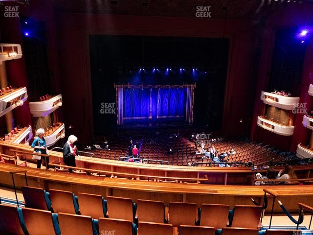 Au-Rene Theater at the Broward Center - Section Mezzanine Left Center Seat View
