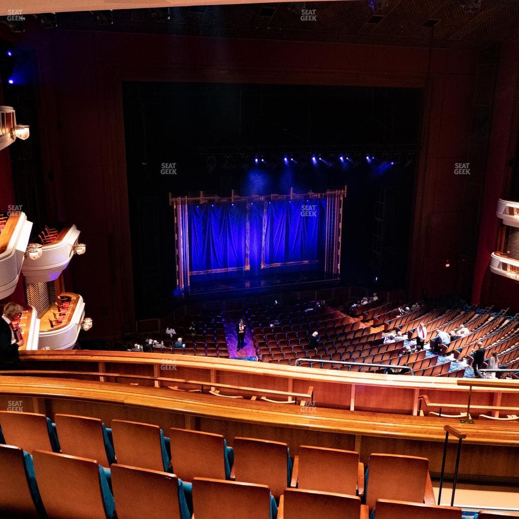 Au-Rene Theater at the Broward Center - Section Mezzanine Left Seat View