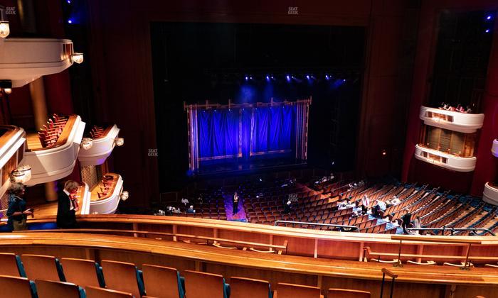 Au-Rene Theater at the Broward Center - Section Mezzanine Left Seat View