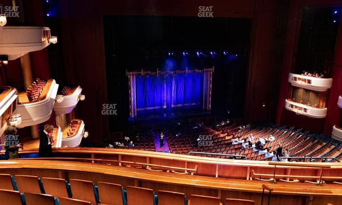 Au-Rene Theater at the Broward Center - Section Mezzanine Left Seat View