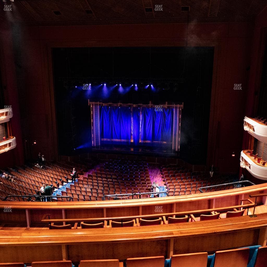 Au-Rene Theater at the Broward Center - Section Mezzanine Right Center Seat View