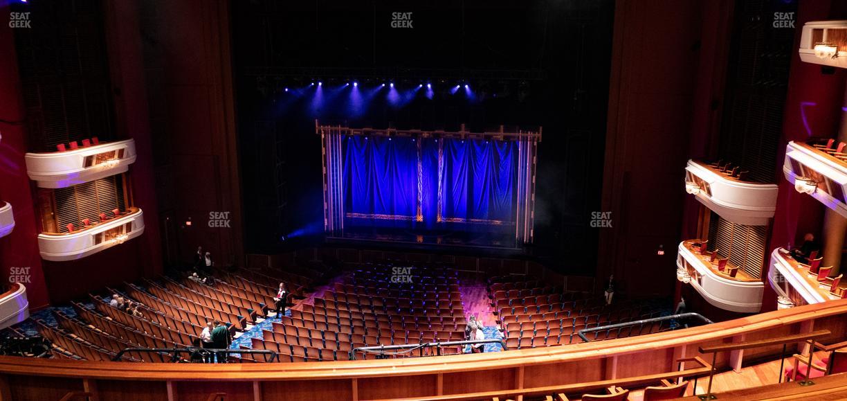 Au-Rene Theater at the Broward Center - Section Mezzanine Right Center Seat View