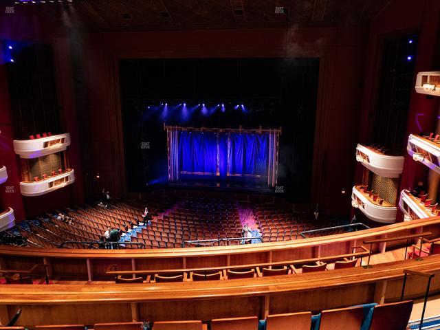 Au-Rene Theater at the Broward Center - Section Mezzanine Right Center Seat View