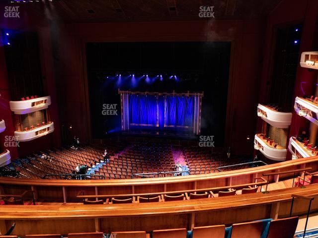 Au-Rene Theater at the Broward Center - Section Mezzanine Right Center Seat View