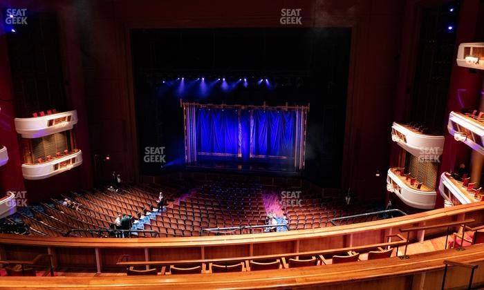 Au-Rene Theater at the Broward Center - Section Mezzanine Right Center Seat View