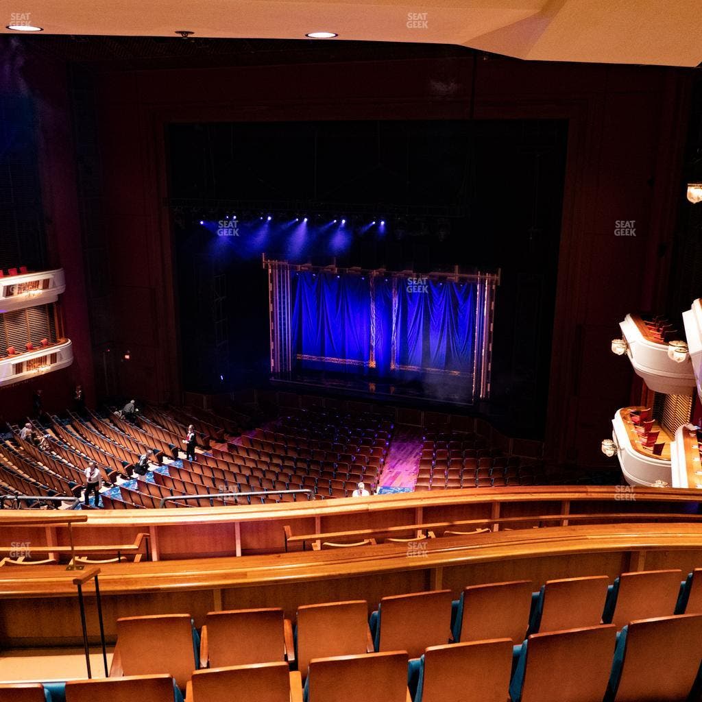 Au-Rene Theater at the Broward Center - Section Mezzanine Right Seat View