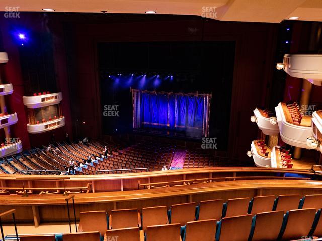 Au-Rene Theater at the Broward Center - Section Mezzanine Right Seat View