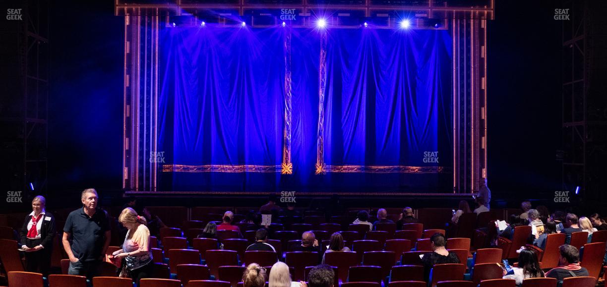 Au-Rene Theater at the Broward Center - Section Orchestra Center Seat View