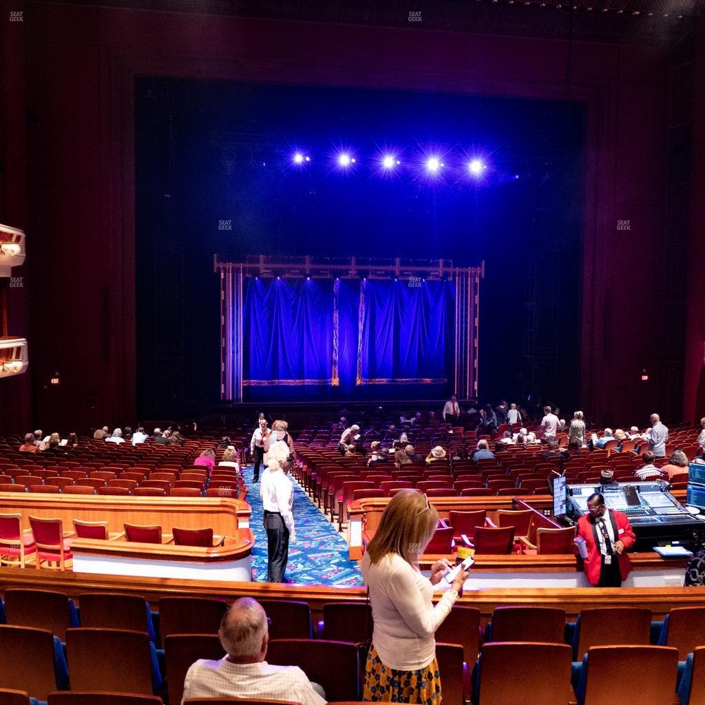 AuRene Theater at the Broward Center Section Orchestra Left Center