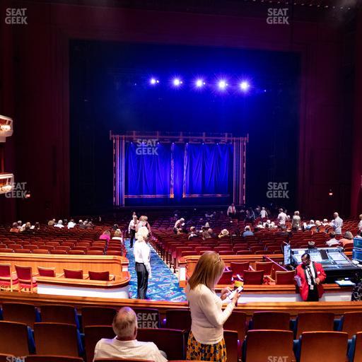 Au-Rene Theater at the Broward Center - Section Orchestra Left Center Seat View