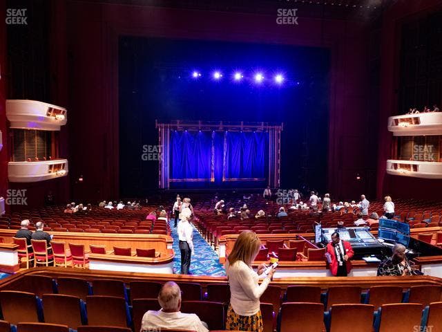 Au-Rene Theater at the Broward Center - Section Orchestra Left Center Seat View