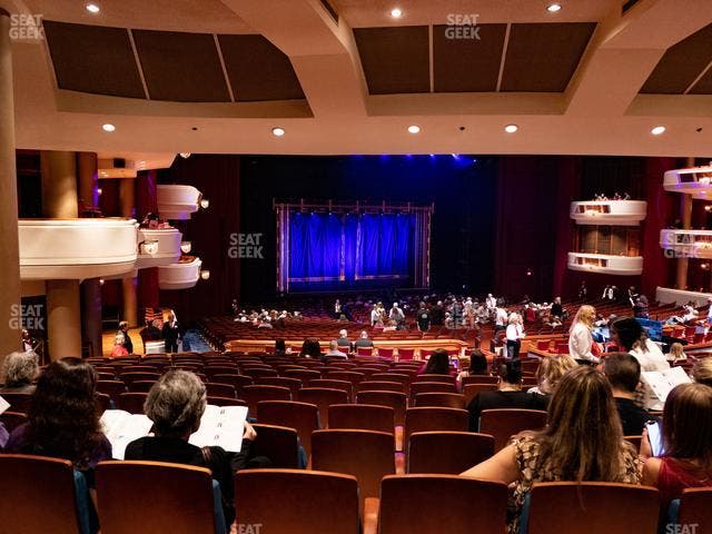 Au-Rene Theater at the Broward Center - Section Orchestra Left Sro Seat View
