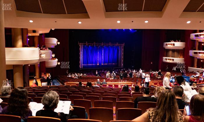 Au-Rene Theater at the Broward Center - Section Orchestra Left Sro Seat View