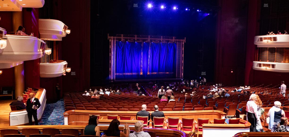 Au-Rene Theater at the Broward Center - Section Orchestra Left Seat View
