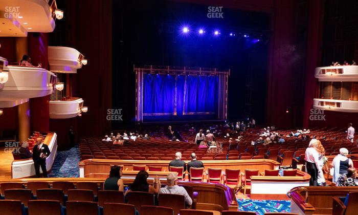 Au-Rene Theater at the Broward Center - Section Orchestra Left Seat View