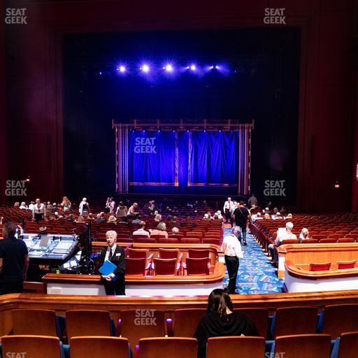 Au-Rene Theater at the Broward Center - Section Orchestra Right Center Seat View