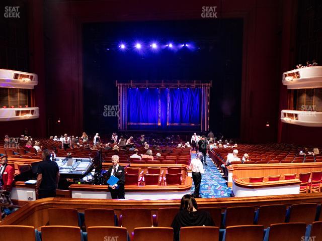 Au-Rene Theater at the Broward Center - Section Orchestra Right Center Seat View