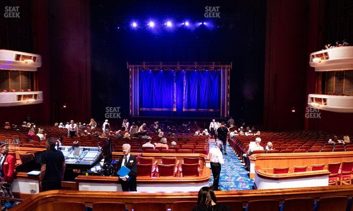 Au-Rene Theater at the Broward Center - Section Orchestra Right Center Seat View
