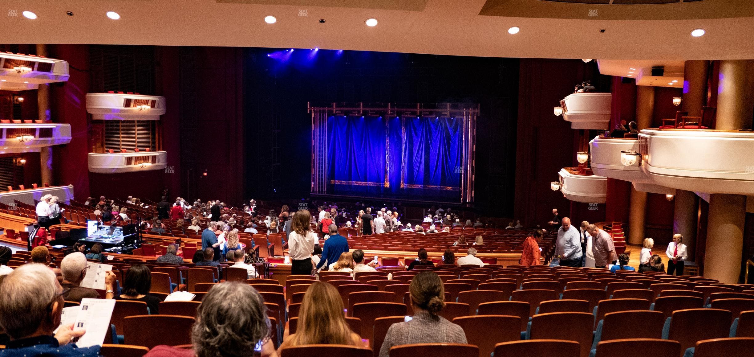 Au-Rene Theater at the Broward Center - Section Orchestra Right Sro Seat View