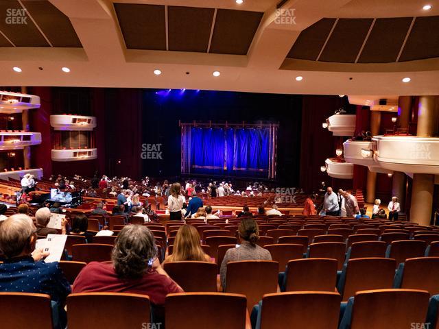 Au-Rene Theater at the Broward Center - Section Orchestra Right Sro Seat View