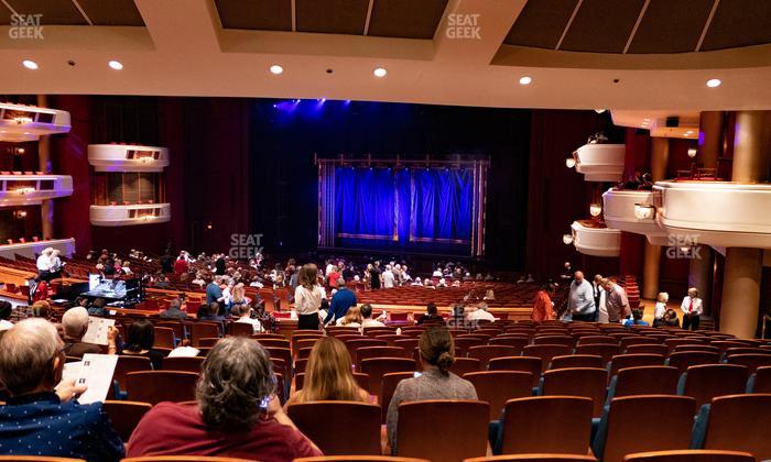 Au-Rene Theater at the Broward Center - Section Orchestra Right Sro Seat View