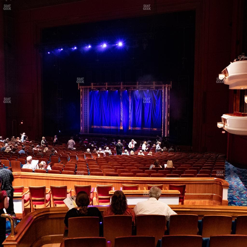 Au-Rene Theater at the Broward Center - Section Orchestra Right Seat View