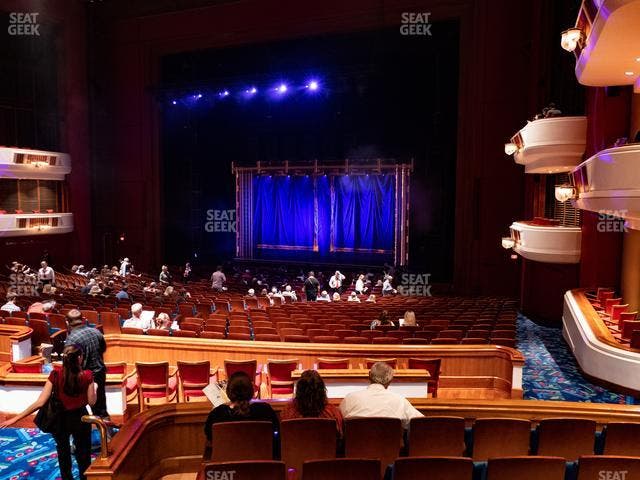 Au-Rene Theater at the Broward Center - Section Orchestra Right Seat View