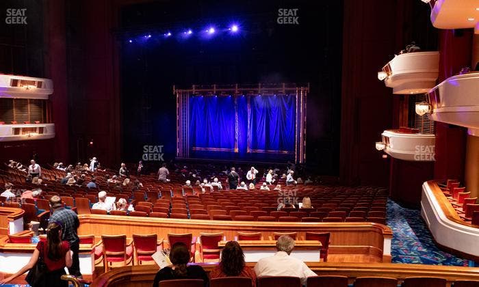 Au-Rene Theater at the Broward Center - Section Orchestra Right Seat View