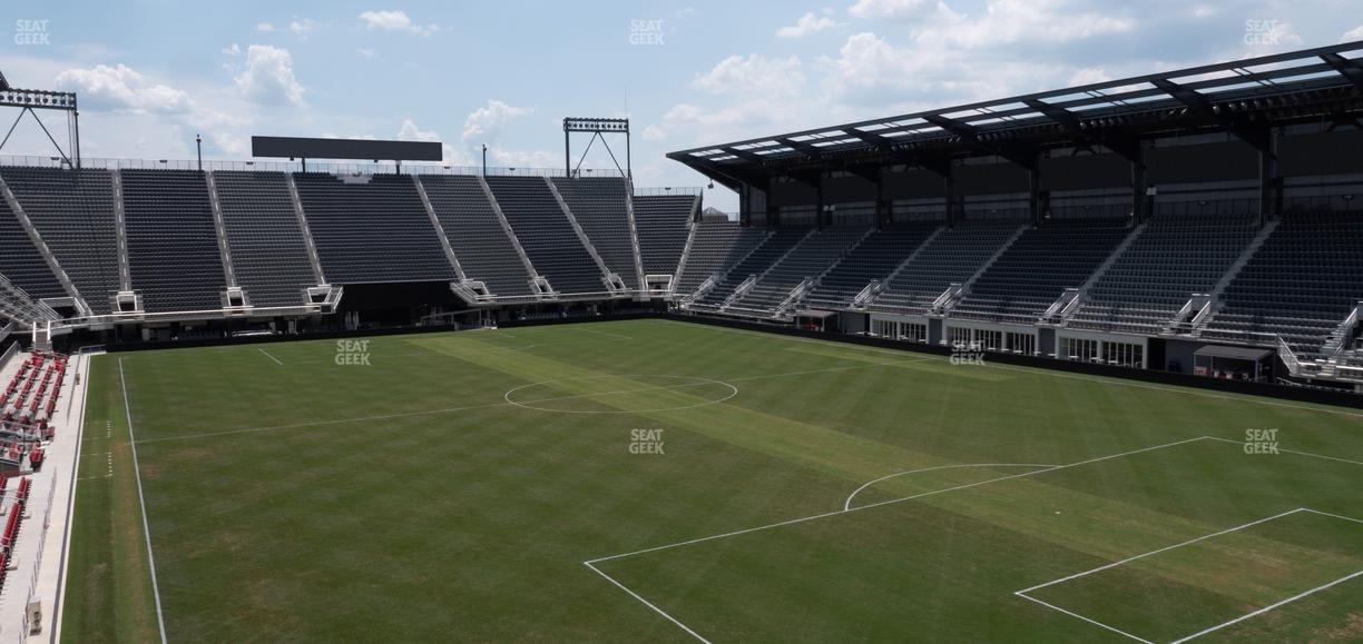 Audi Field - Section Rooftop Bar Seat View