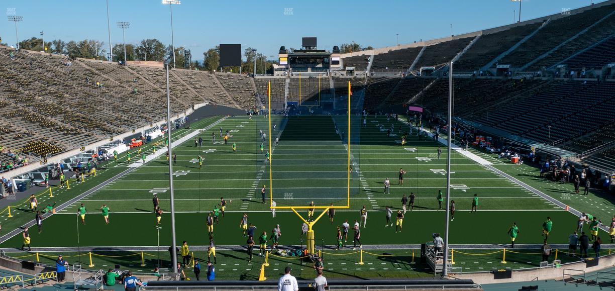 Autzen Stadium - Section 1 Seat View