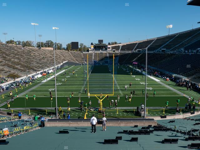 Autzen Stadium - Section 1 Seat View