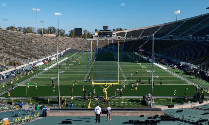 Autzen Stadium - Section 1 Seat View