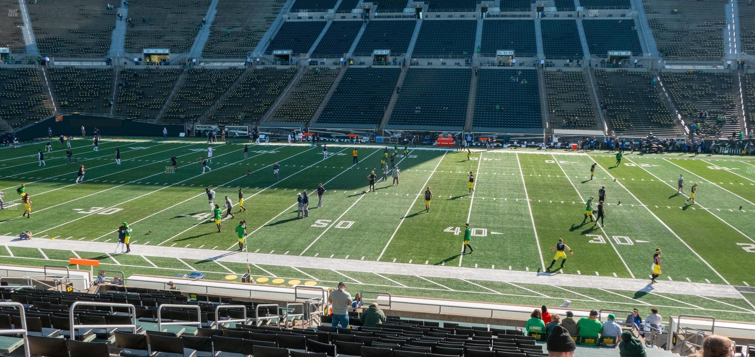 Autzen Stadium - Section 10 Seat View