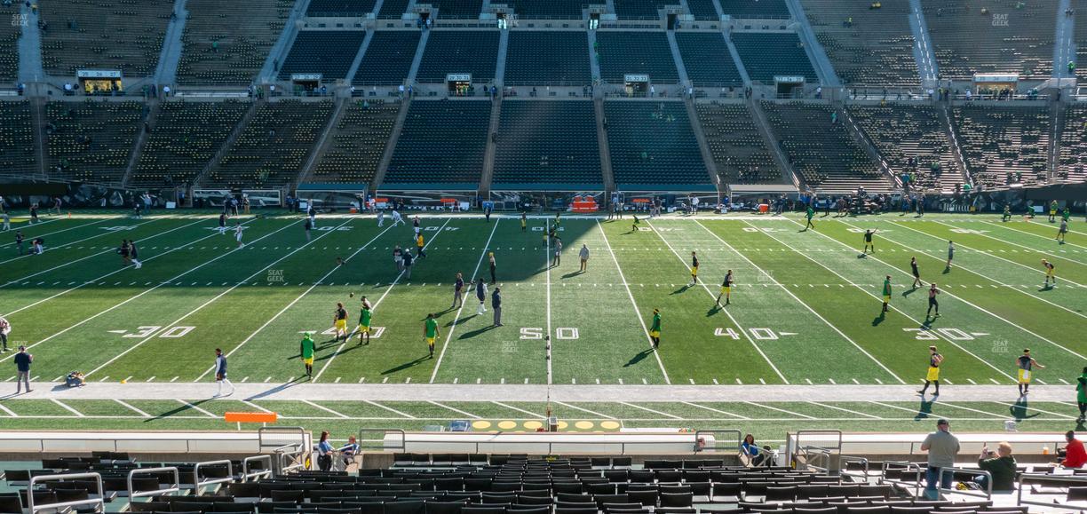 Autzen Stadium - Section 11 Seat View