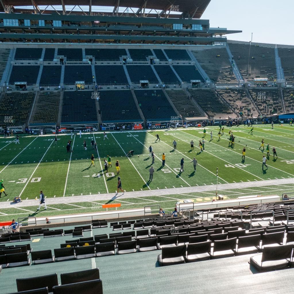 Autzen Stadium - Section 12 Seat View