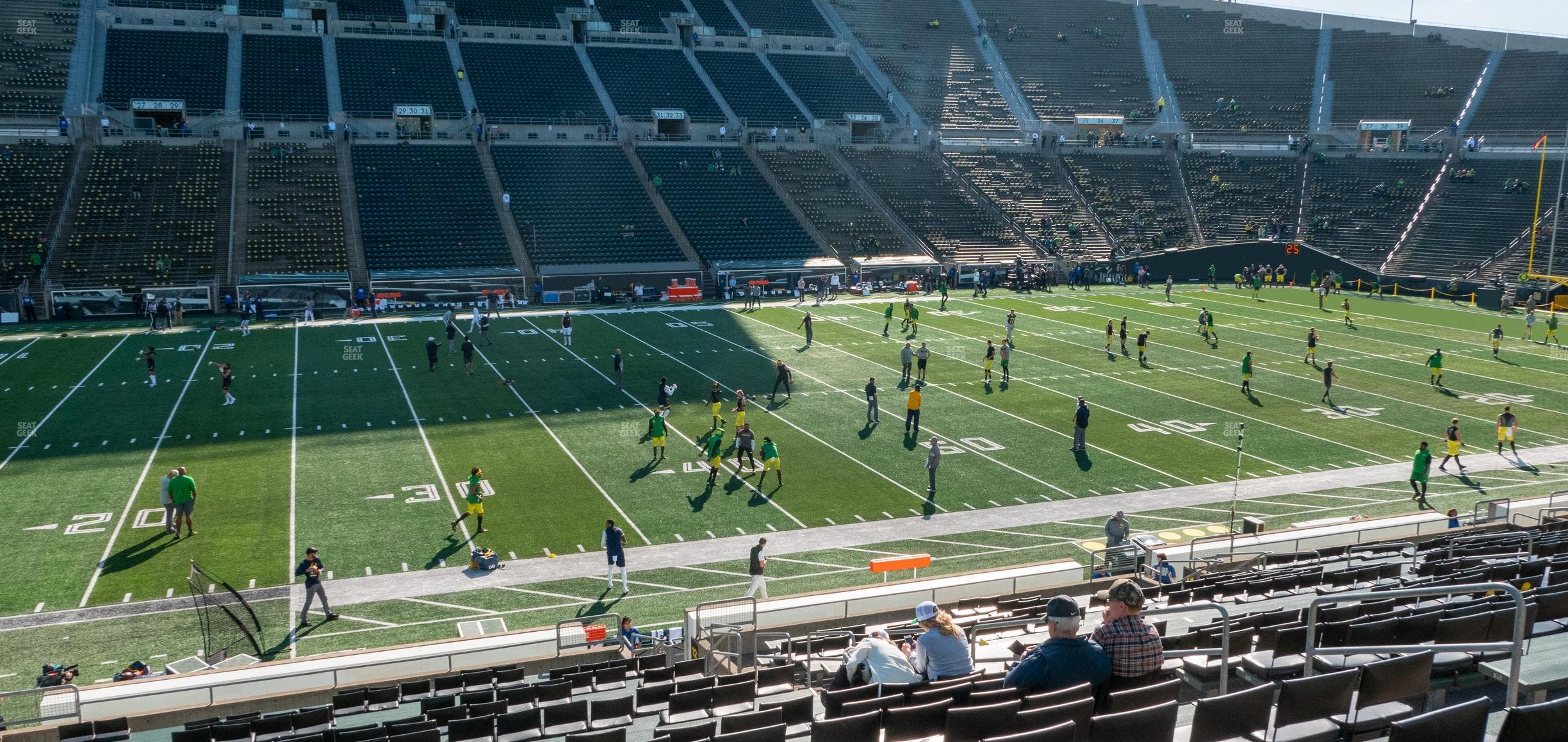 Autzen Stadium - Section 13 Seat View