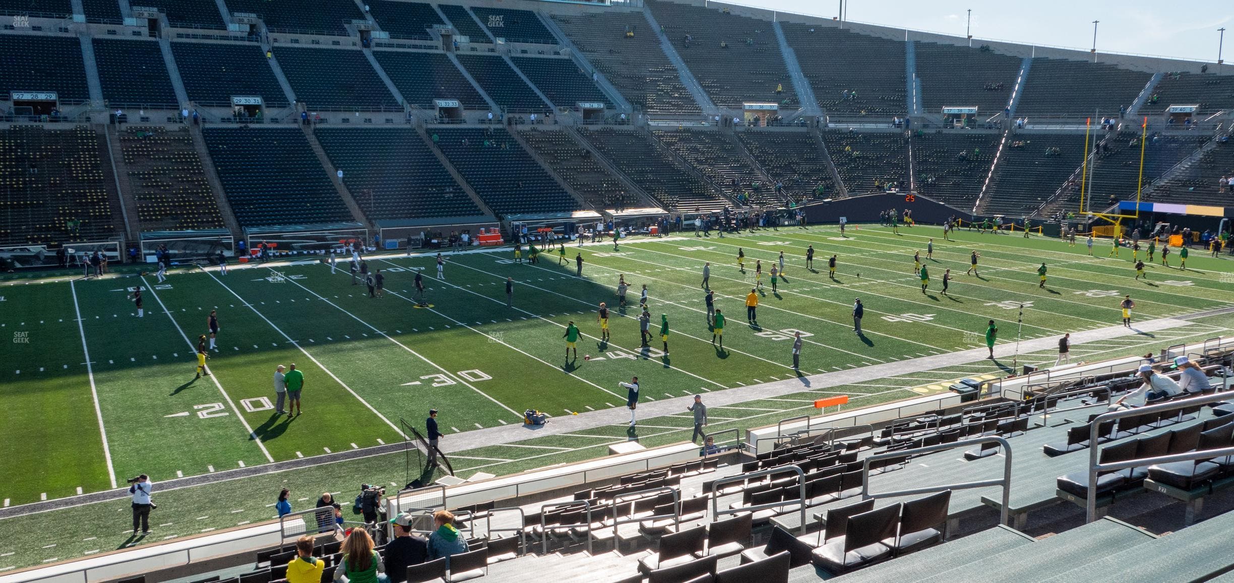 Autzen Stadium - Section 14 Seat View