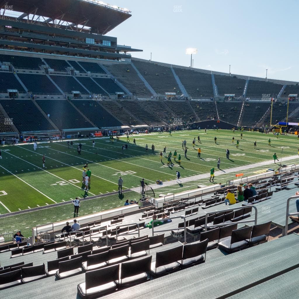 Autzen Stadium - Section 15 Seat View