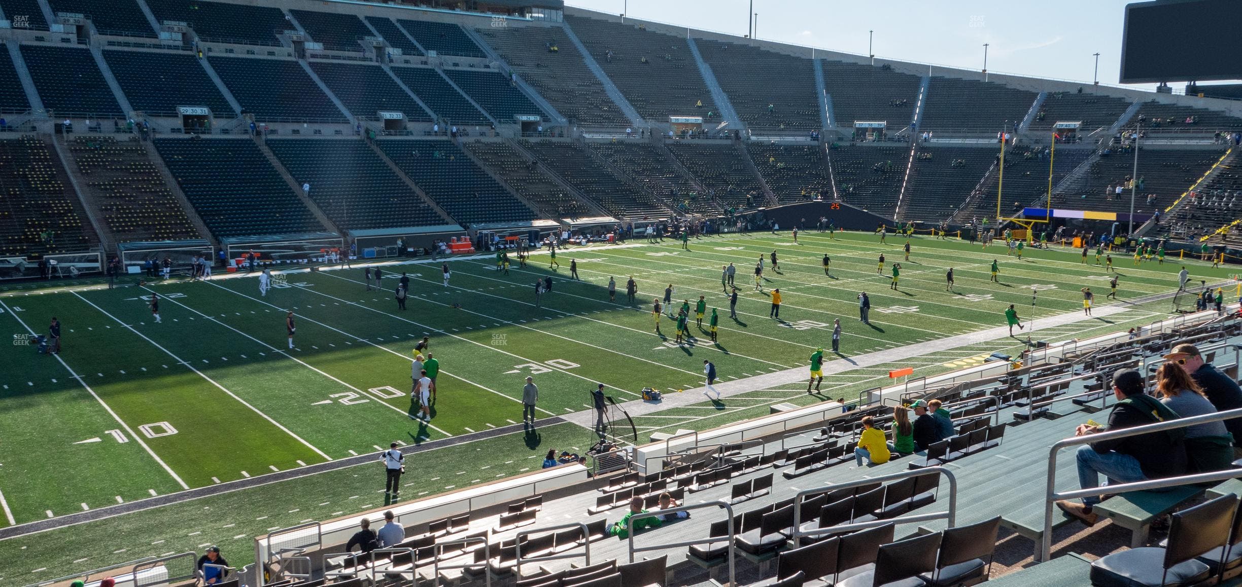 Autzen Stadium - Section 15 Seat View