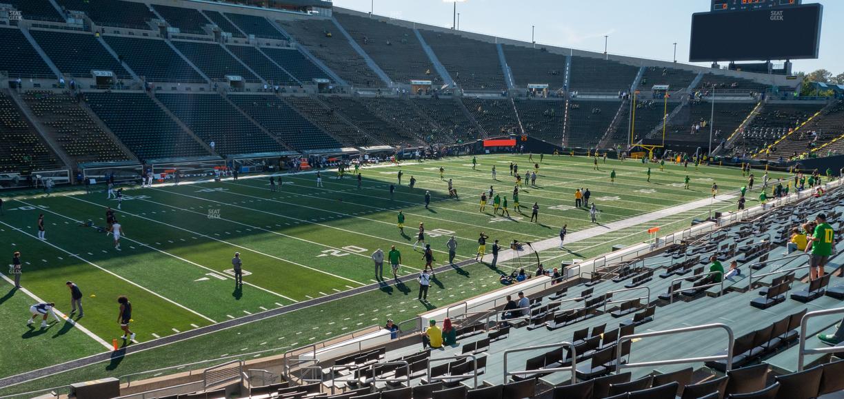 Autzen Stadium - Section 16 Seat View